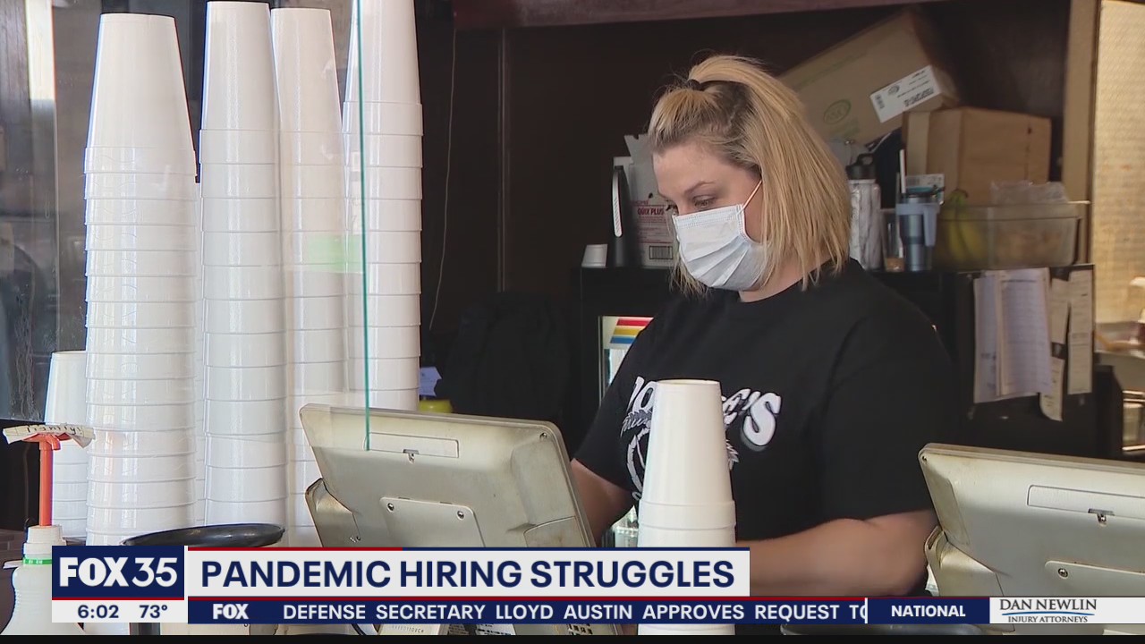 Pandemic hiring struggle