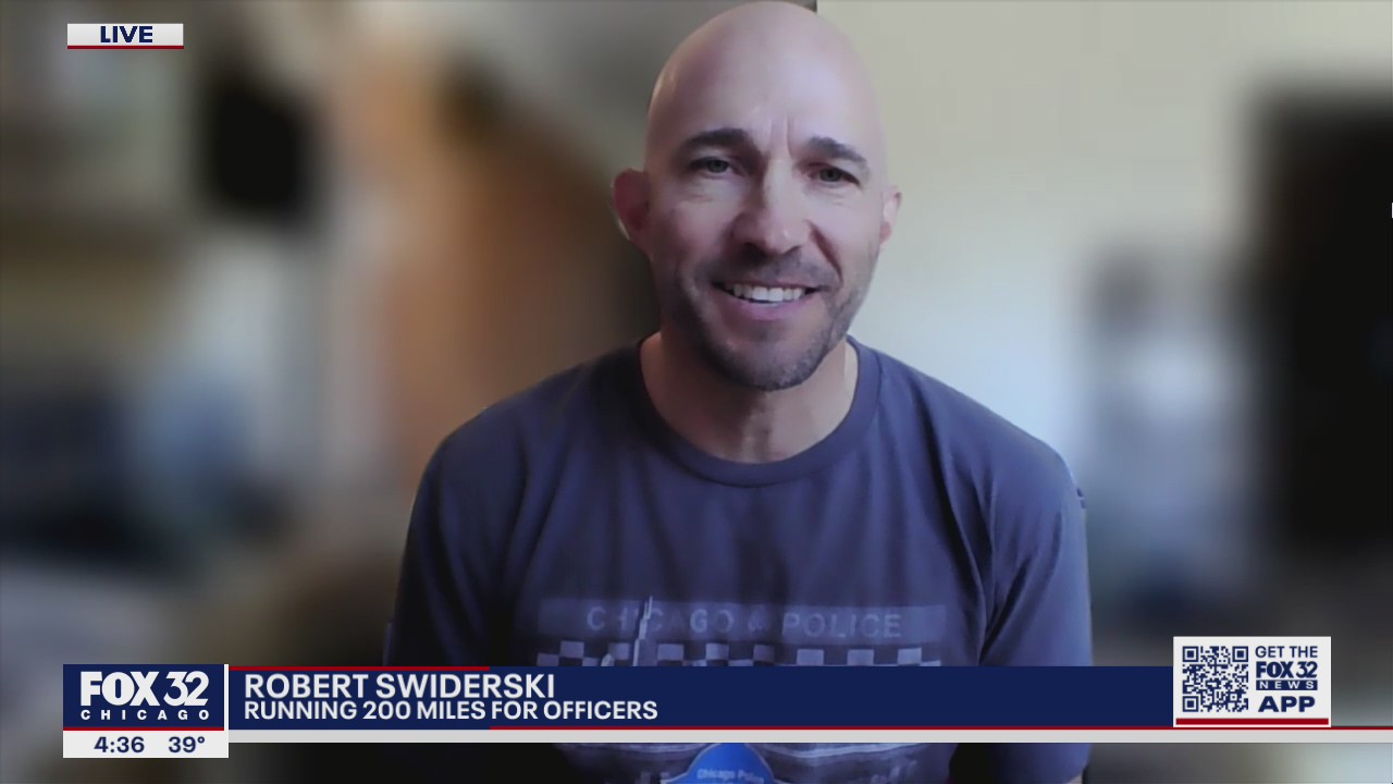 Son of Chicago cop to run 200 miles for officers
