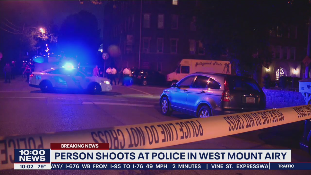 Pursuit ends with shots fired at police in West Mount Airy