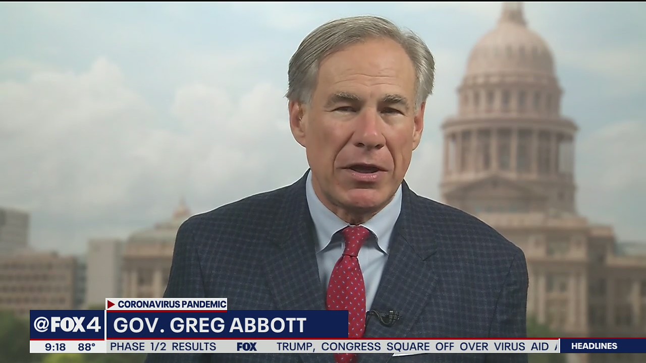 Gov. Abbott continues pushing face coverings as new cases begin leveling off