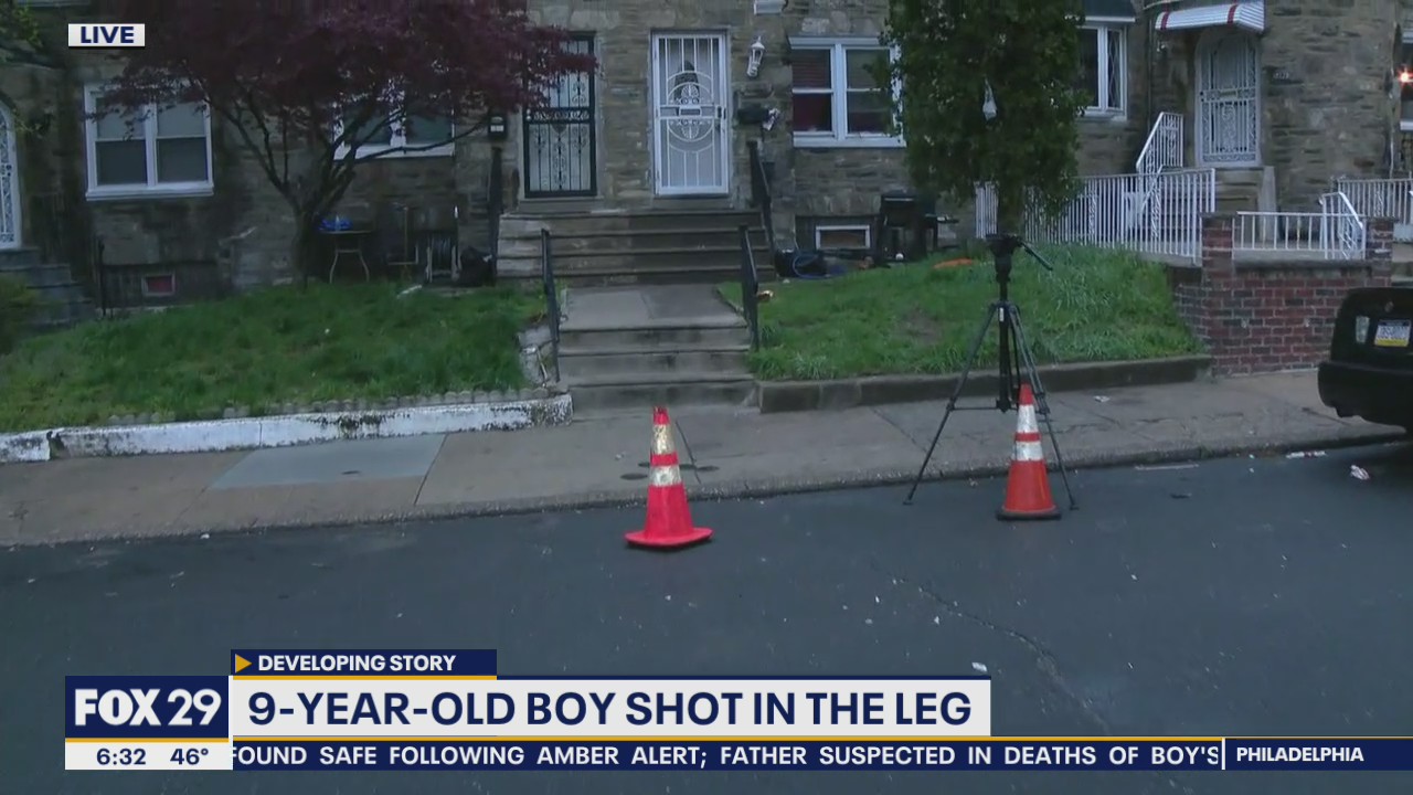 9-year-old boy shot in leg after gunman opens fire on home in Olney