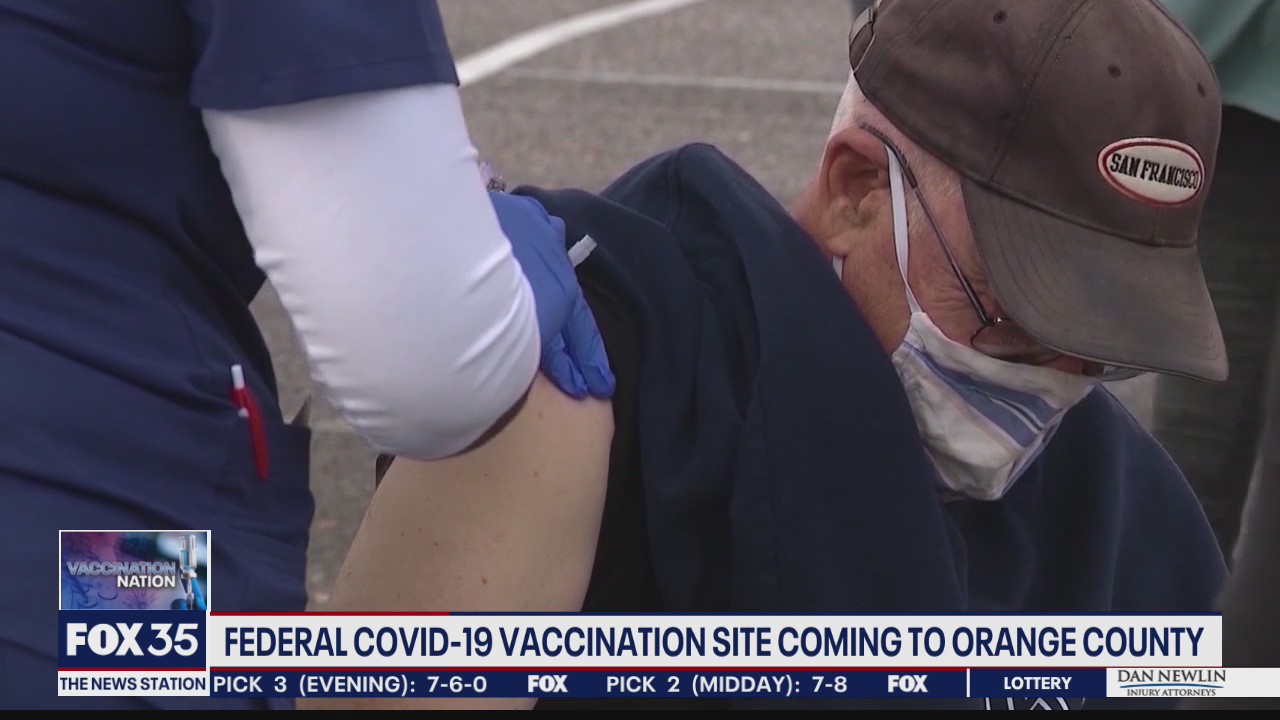 Federal COVID-19 vaccination site coming to Orange County