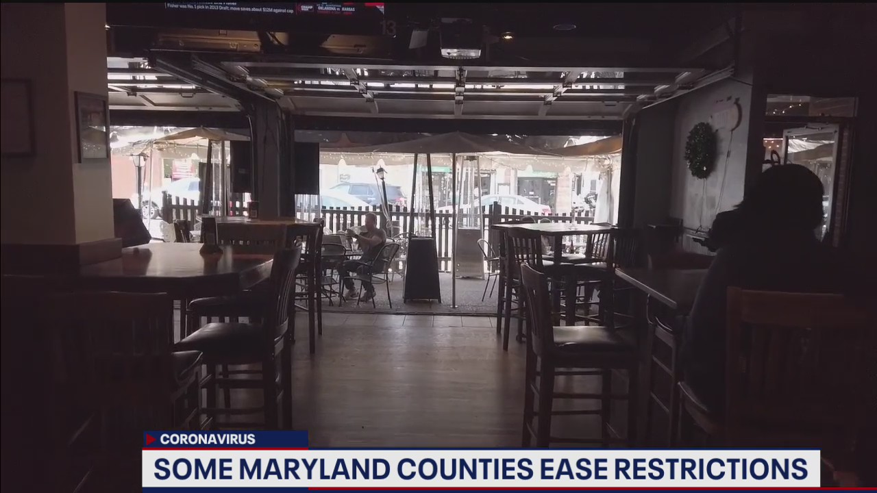 Some Maryland counties ease restrictions