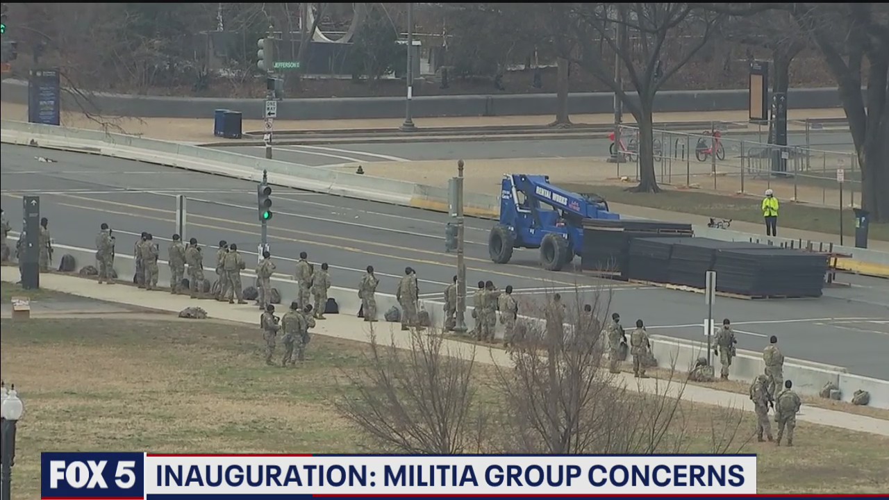 Inauguration - Militia group concerns