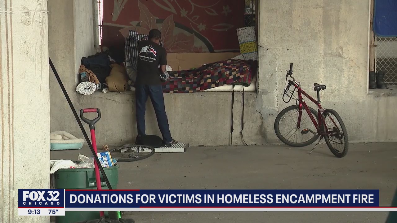 Chicago community steps up to help homeless families displaced by fire