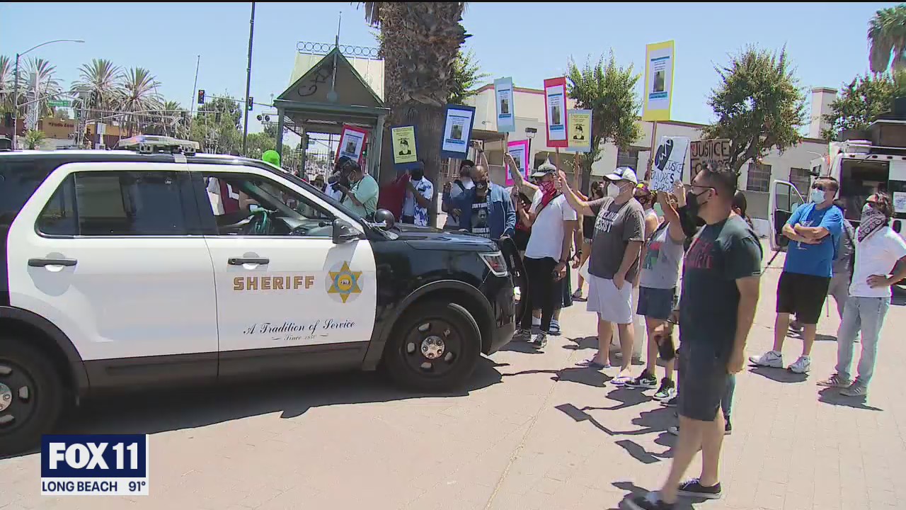 Protest over the killing of Andres Guardado