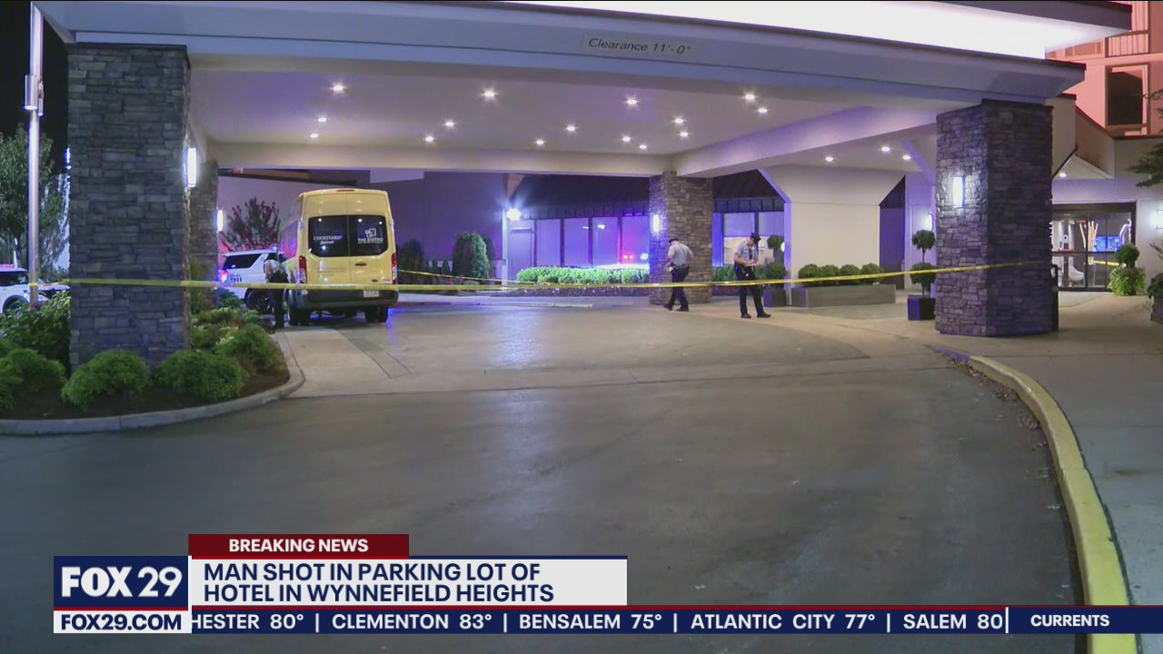 Police: Man shot in parking lot of hotel in Wynnefield Heights