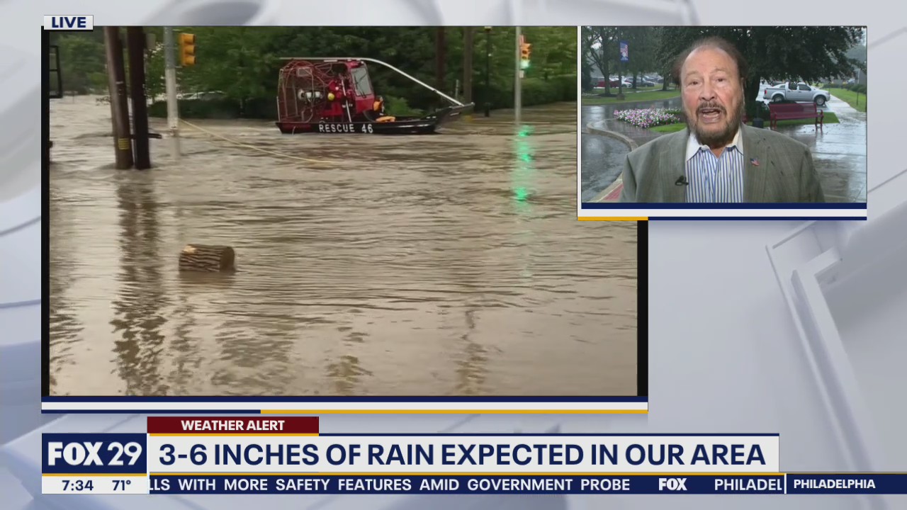 Bensalem mayor Joseph DiGirolamo prepares for remnants of Tropical Storm Ida