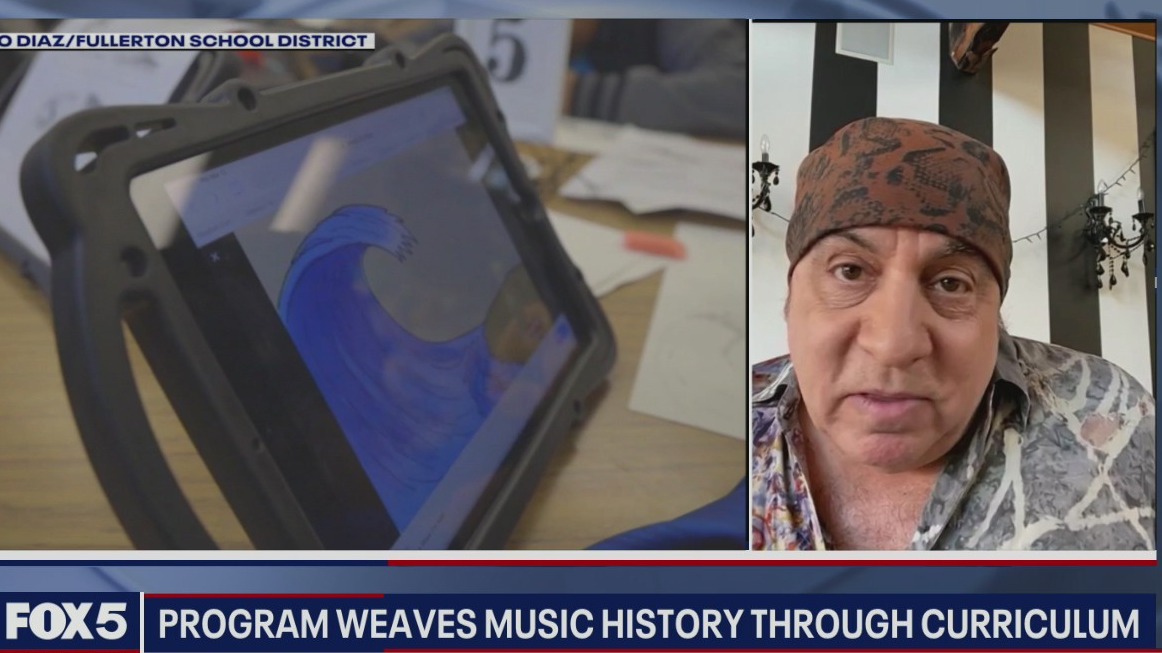 Steven Van Zandt on his TeachRock program