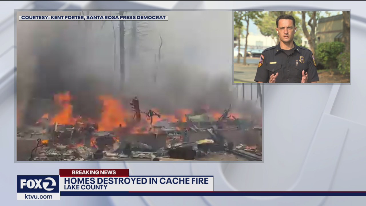 Latest on Cache Fire in Lake County