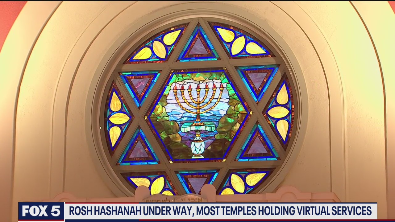 Rosh Hashanah underway, most temples holding virtual services