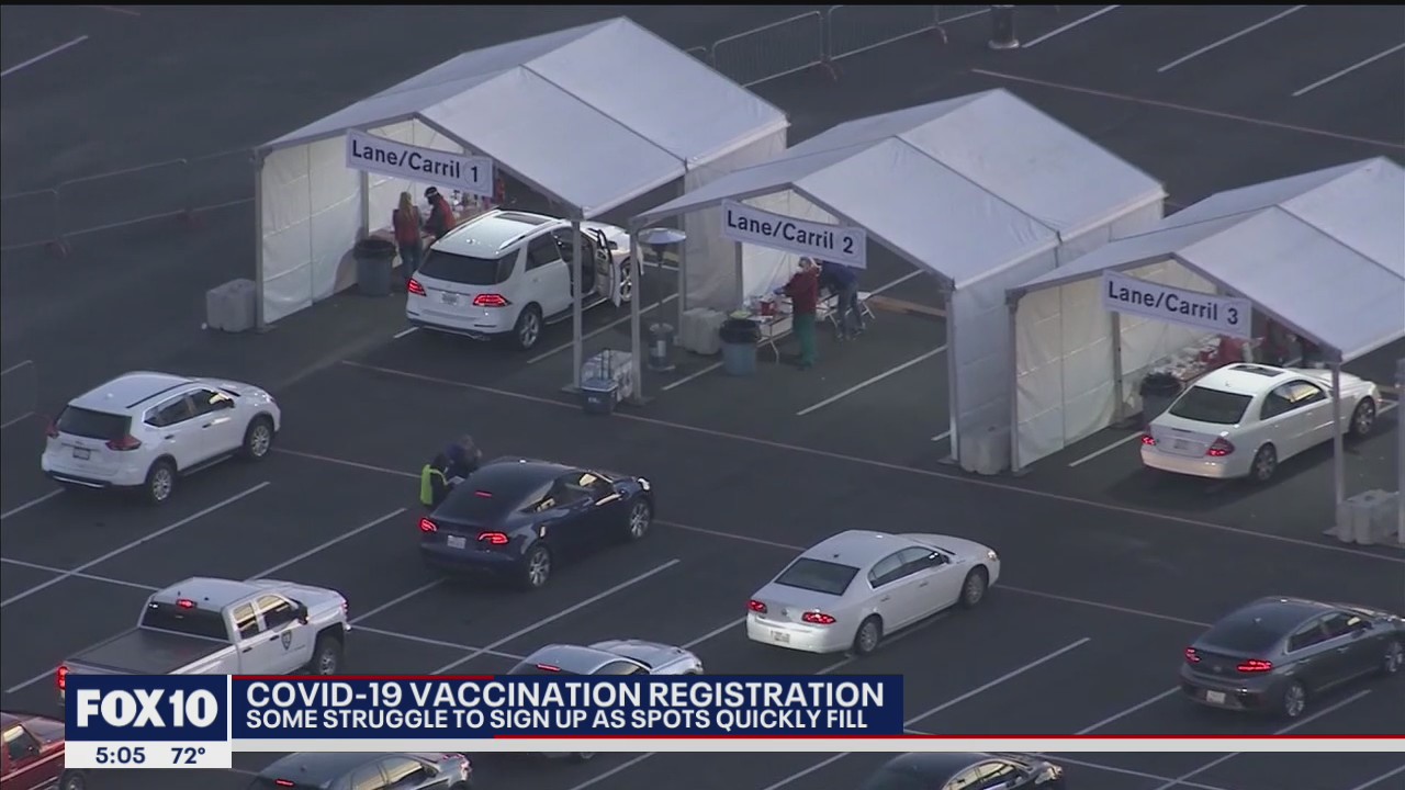 Some Arizonans are struggling to sign up for COVID-19 vaccination