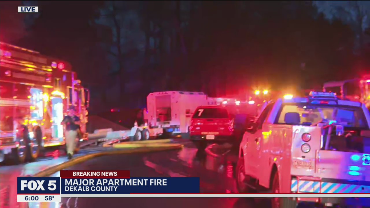 Major apartment fire