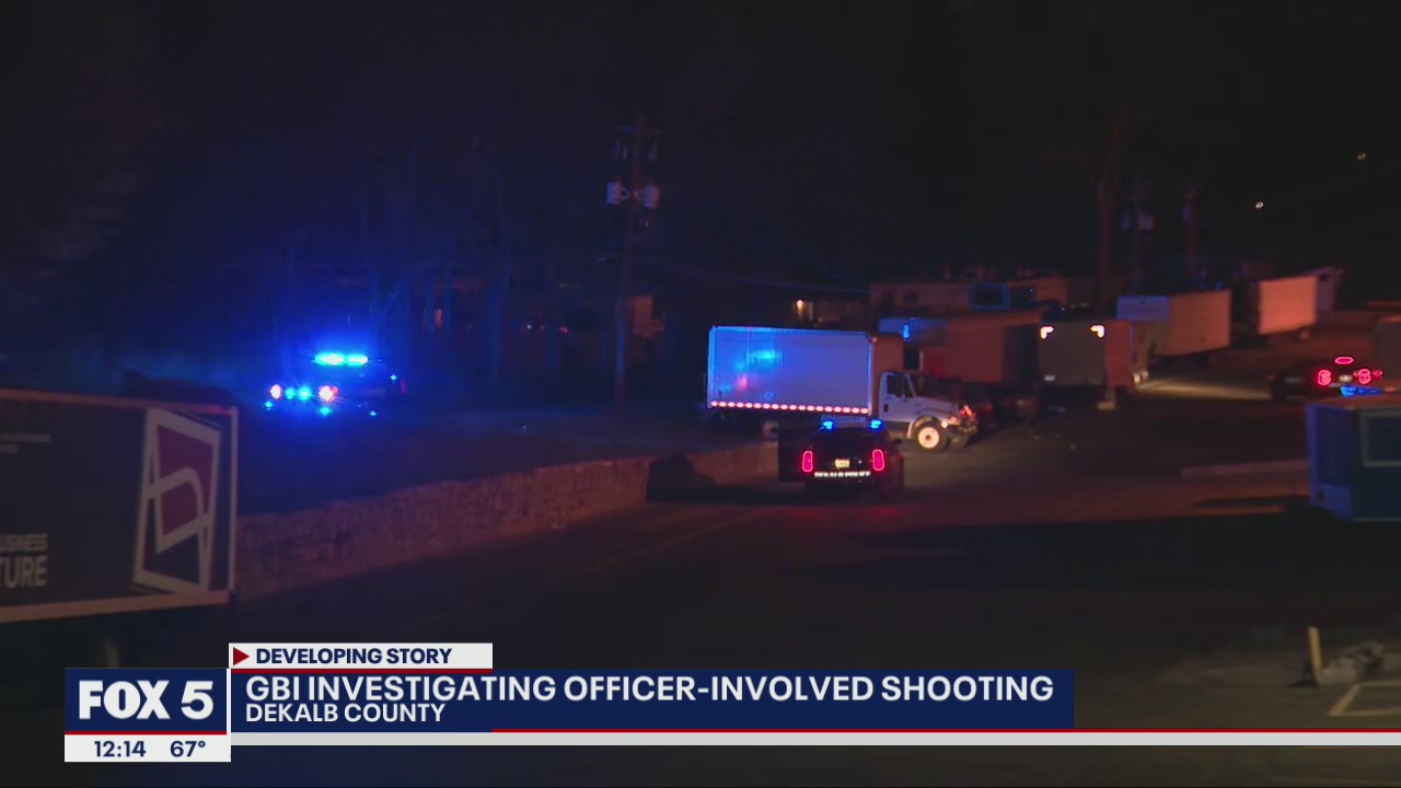 GBI investigating deadly DeKalb County officer-involved shooting
