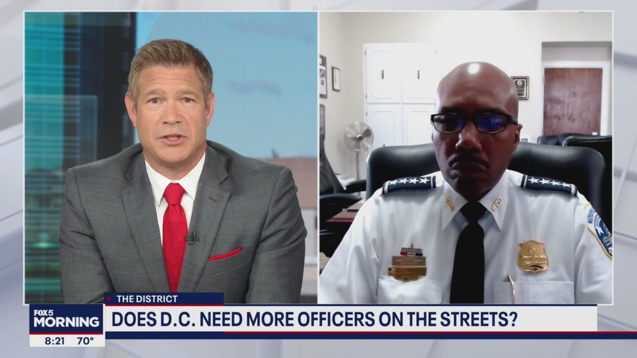 1-on-1 with DC Police Chief Contee