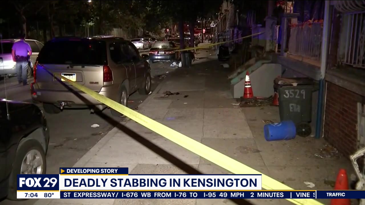 3 stabbed, 1 killed, overnight in Philadelphia, police say
