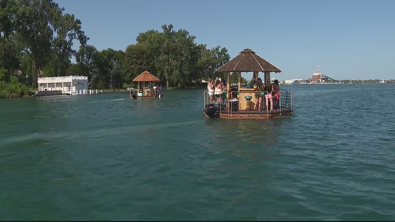 Detroit River tiki tour boat rides coming to Wyandotte