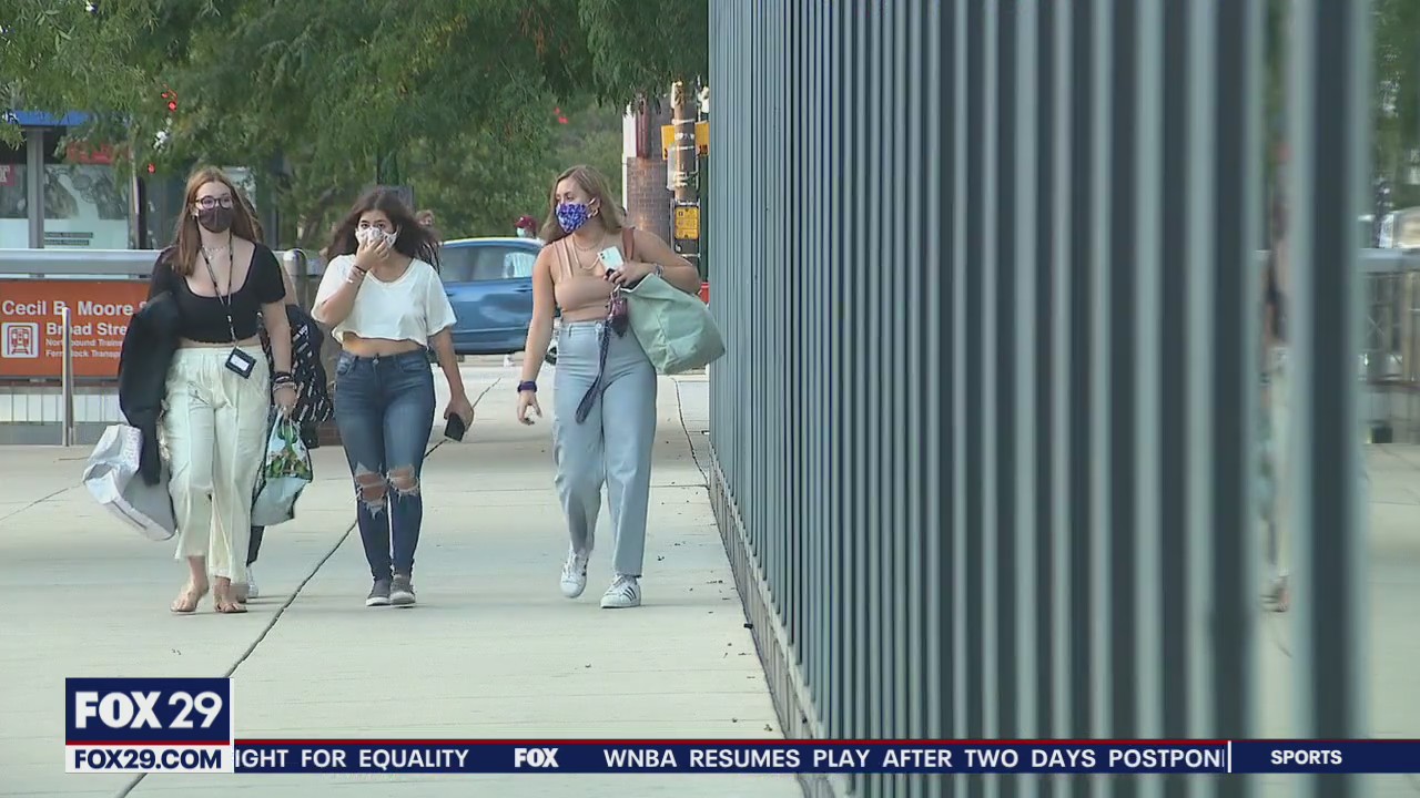 Philadelphia health officials advise students to avoid social gatherings
