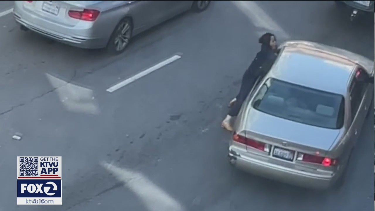 Asian woman robbed, dragged by getaway car in San Francisco
