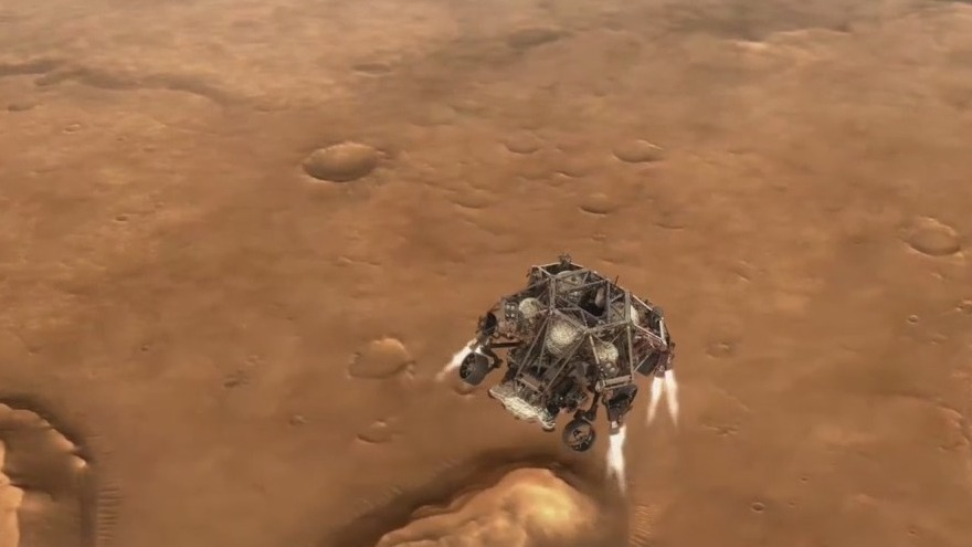 NASA prepares for Mars landing