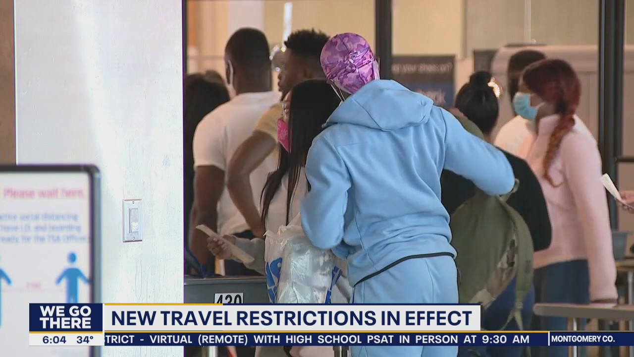New travel restrictions under Biden Administration take effect