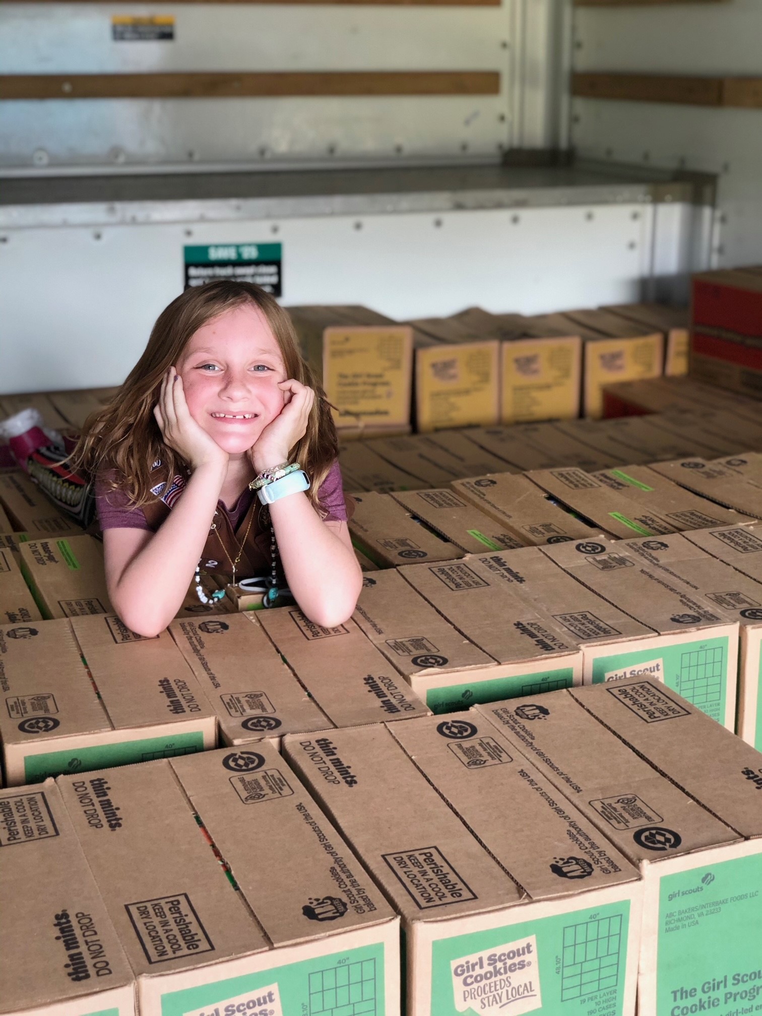 Cancer-free Girl Scout sells record 32k boxes, using funds to help sick children