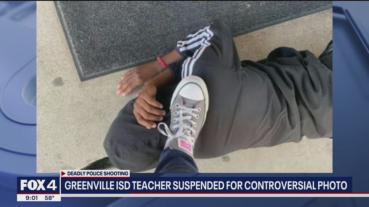 Greenville ISD teacher suspended for photo showing her foot on Black student’s neck