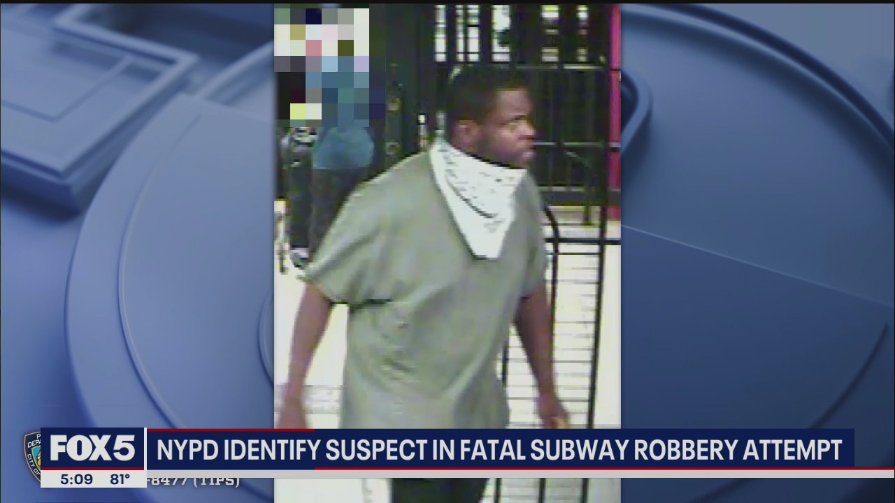 NYPD identifies suspect in fatal subway robbery attempt