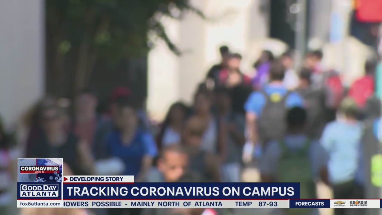 Tracking coronavirus on campus