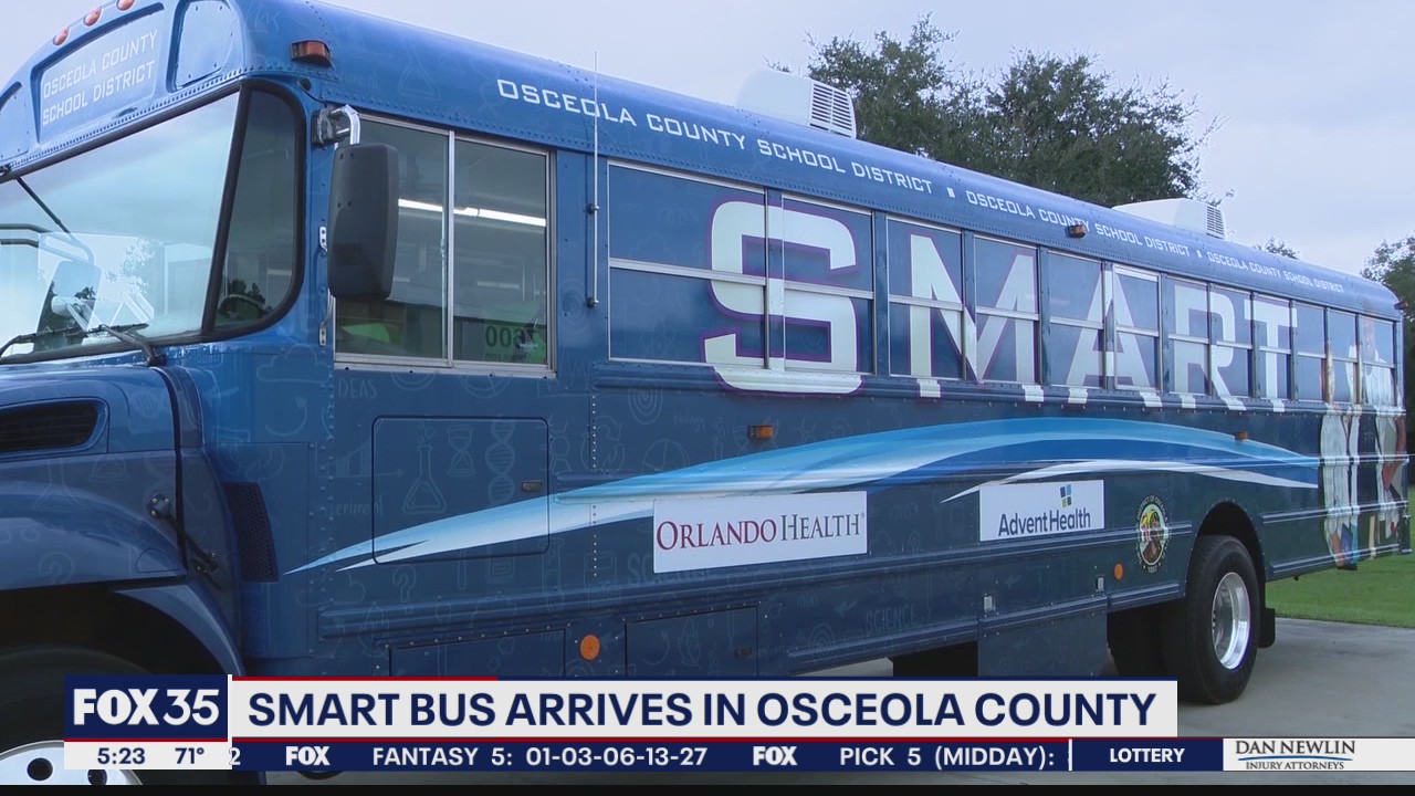 Smart Bus arrives in Osceola County
