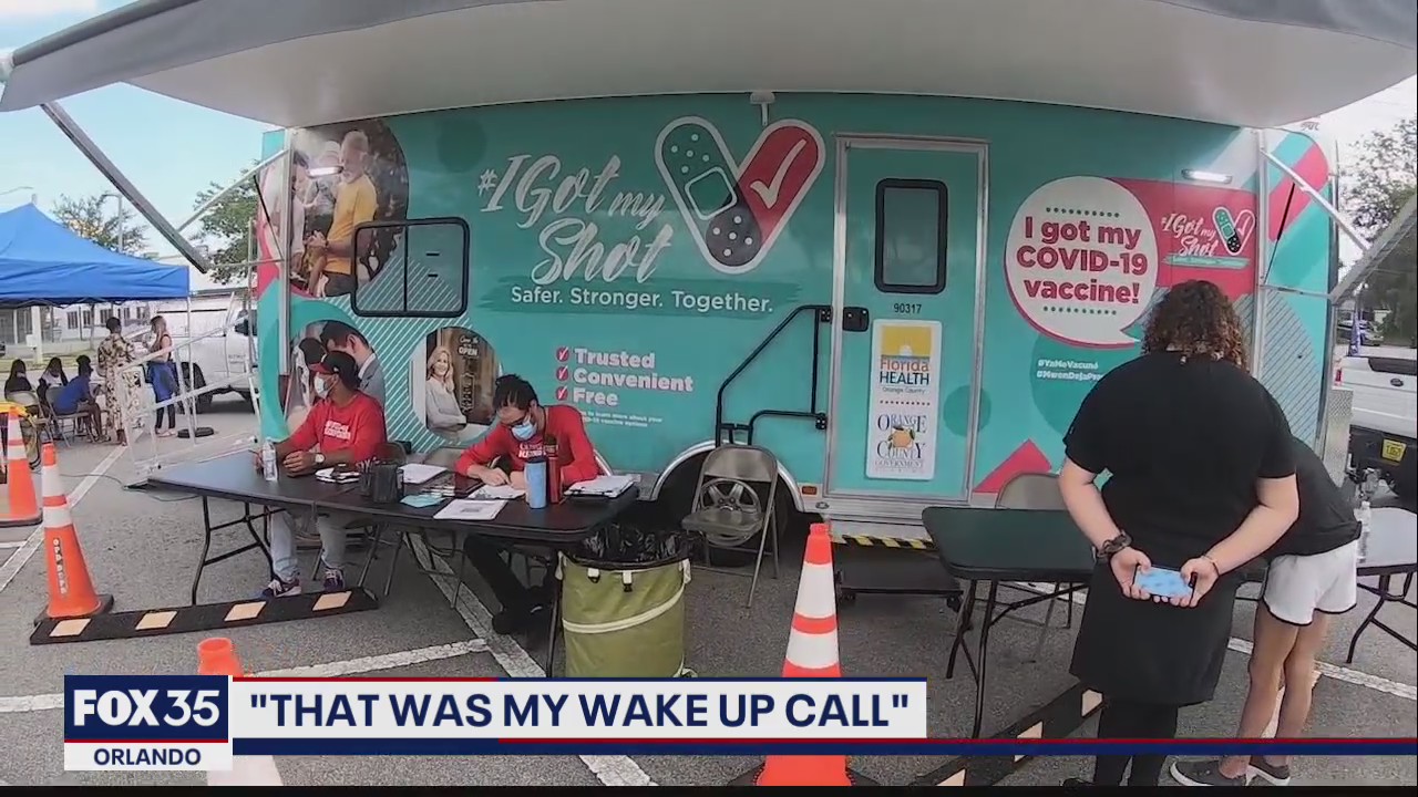 Pregnant woman said she made the decision to get vaccinated