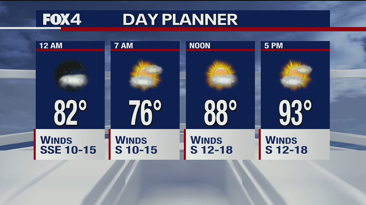 June 18 overnight forecast
