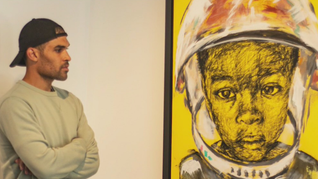 Former Dodger becomes artist