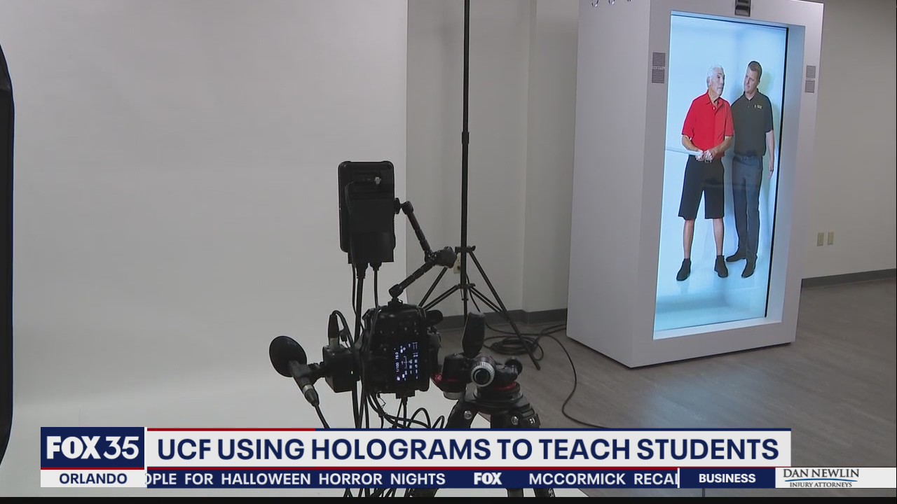 UCF using holograms to teach students