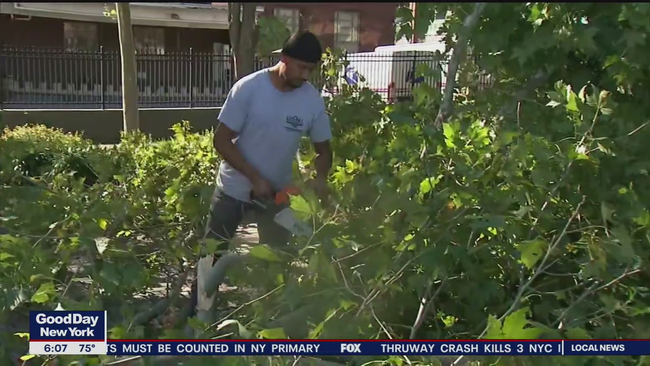 New Jersey storm cleanup