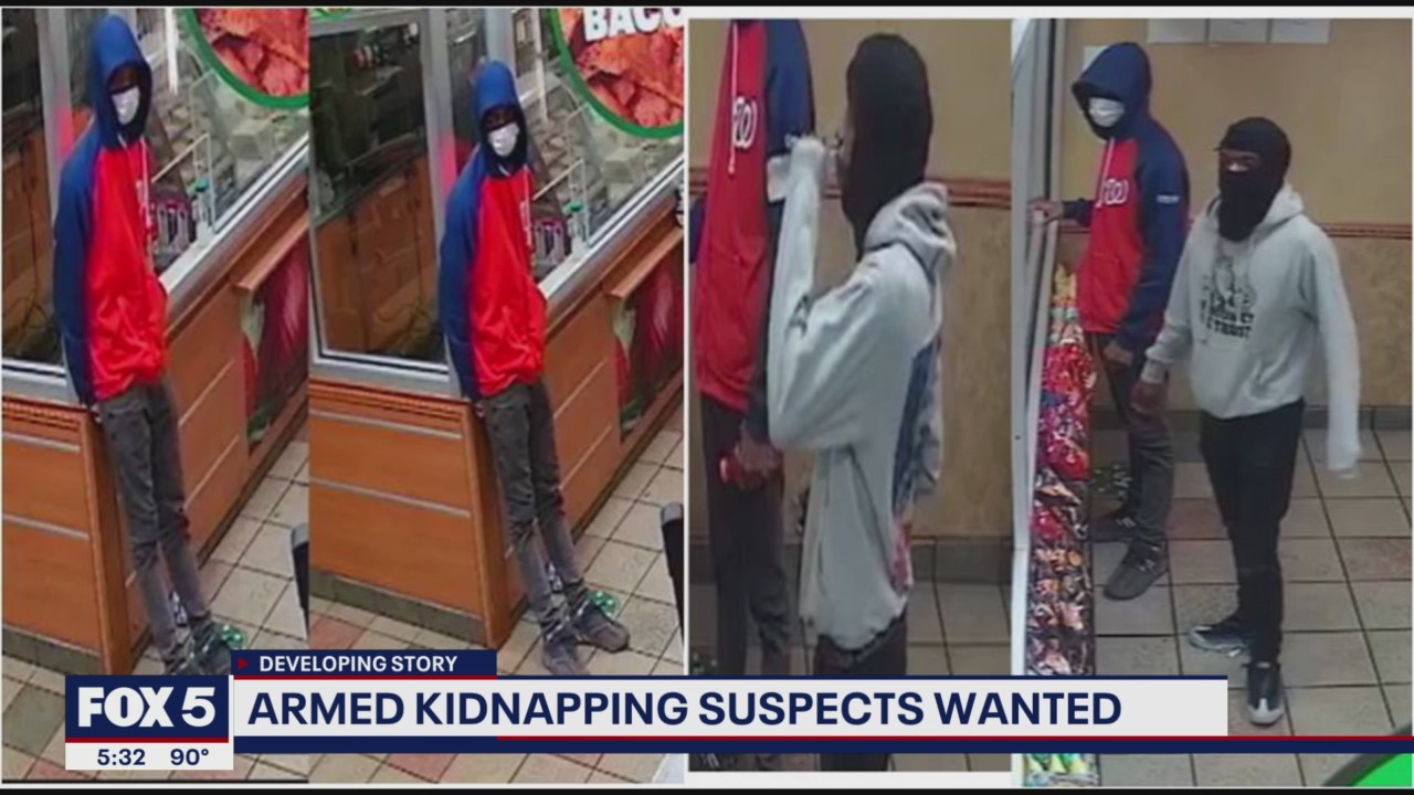DC police looking for multiple suspects in string of kidnappings, robberies