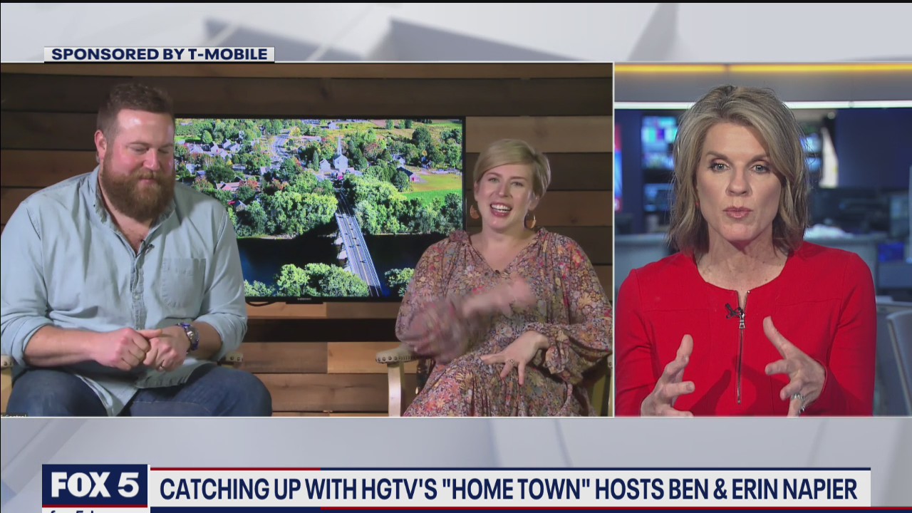 HGTV's Home Town hosts talk mission to save America’s main streets
