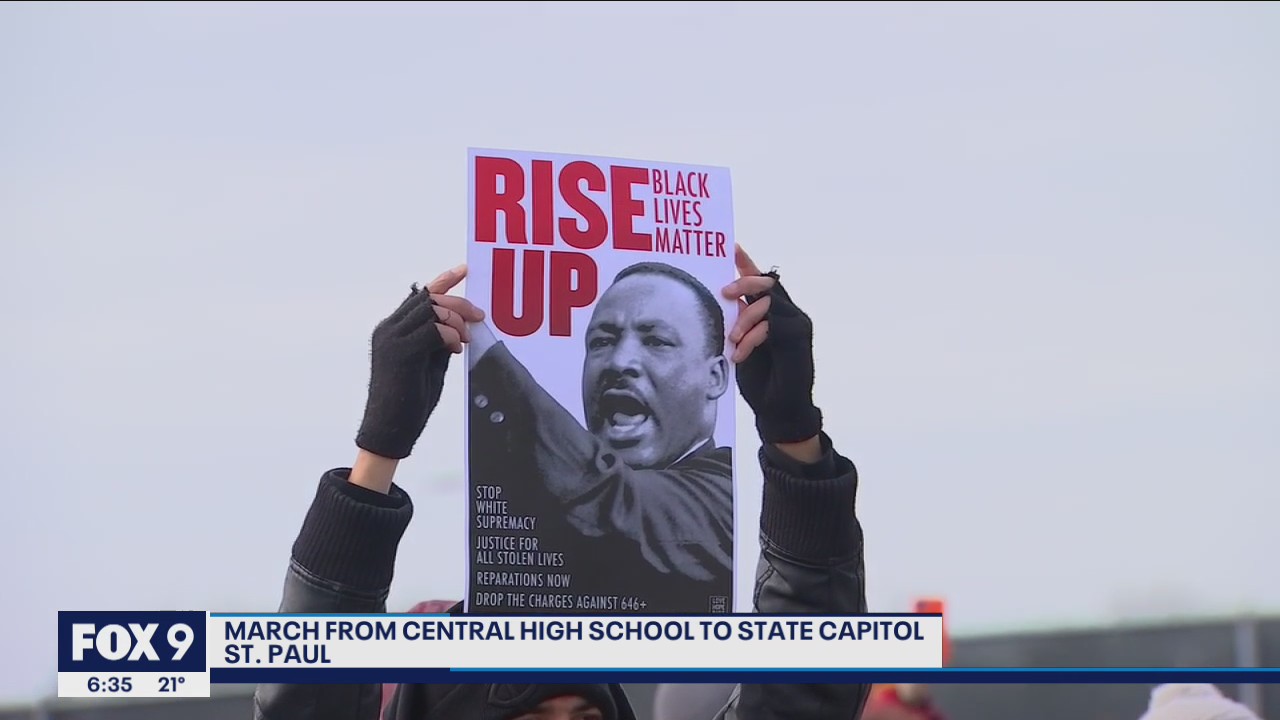 St. Paul marchers reflect on legacy of MLK