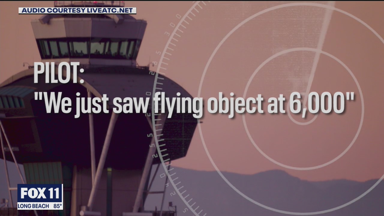 Jetpack spotted near LAX