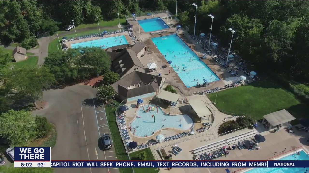 Doylestown residents cool down from heat at community pool
