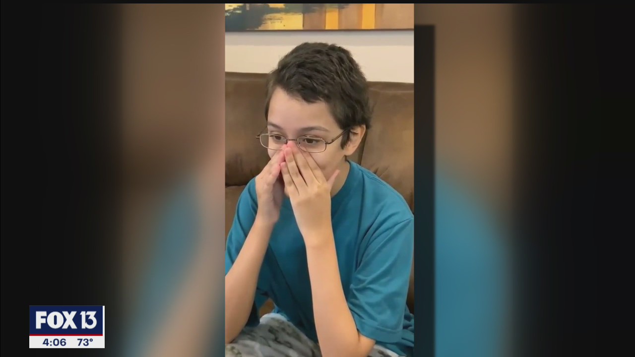 The Rock sends inspiration to Pasco County boy