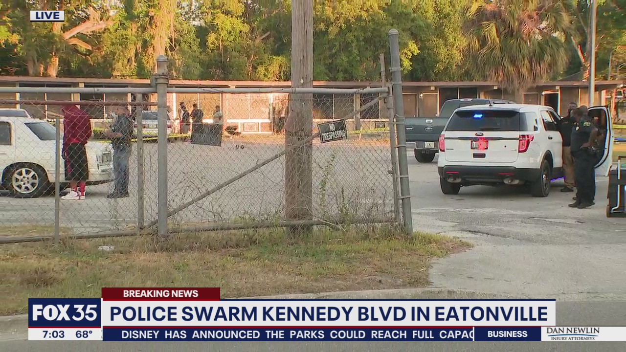 Police swarm Eatonville hotel