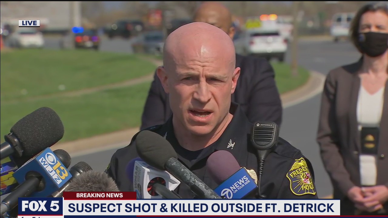 Active shooter shot and killed at Ft. Detrick was Navy medic; 2 victims in critical condition