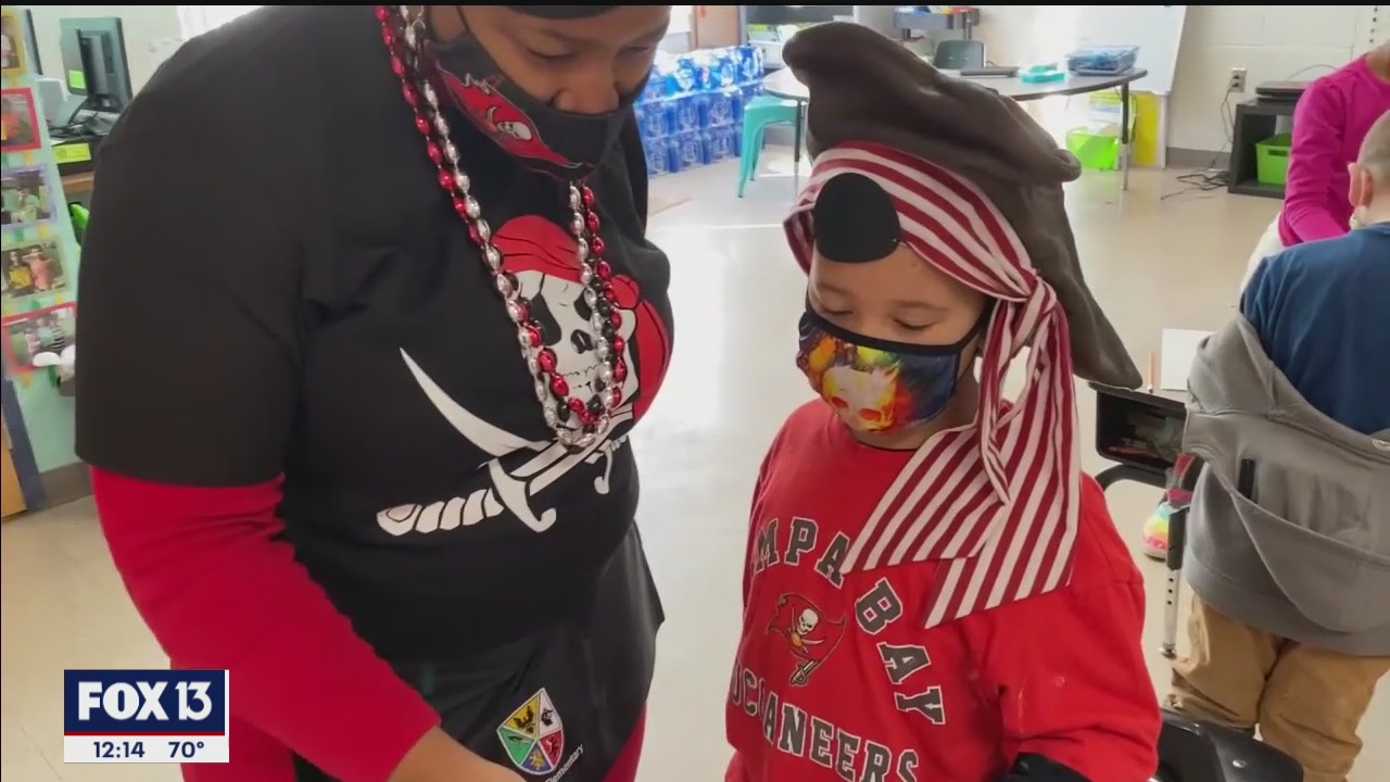 Local schools invested in Tampa Bay Bucs