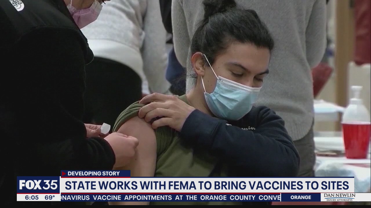 State works with FEMA to bring vaccines to sites