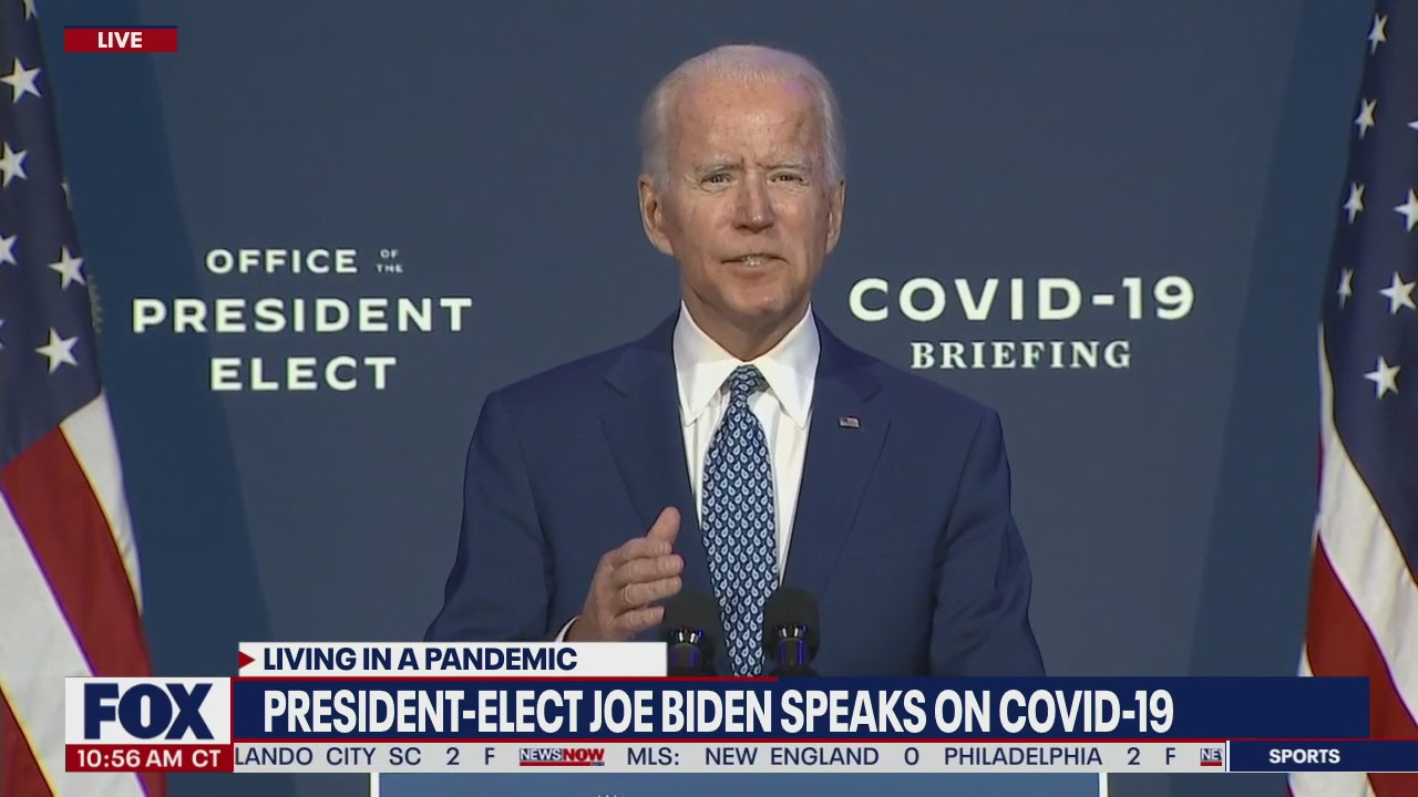 Biden holds briefing on COVID-19 pandemic after announcing task force