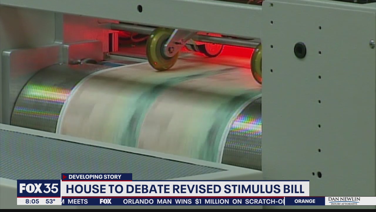 House to debate revised stimulus bill