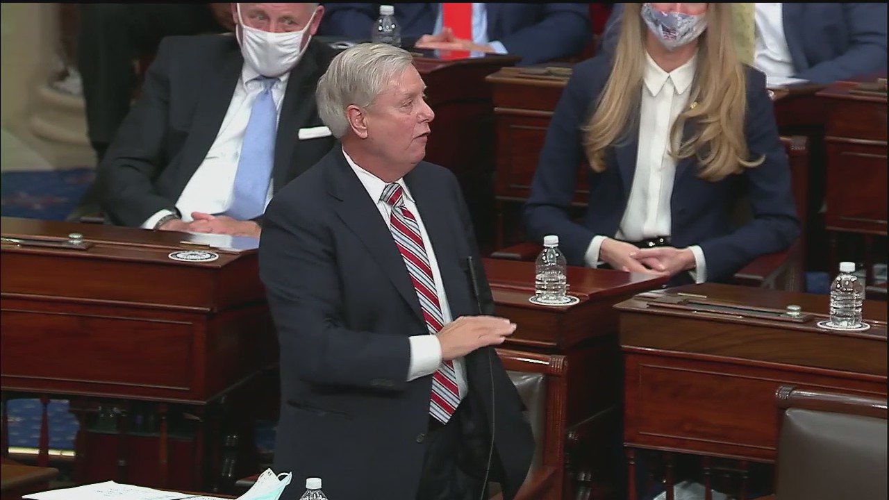 Senators and House Representatives debate electoral college vote count