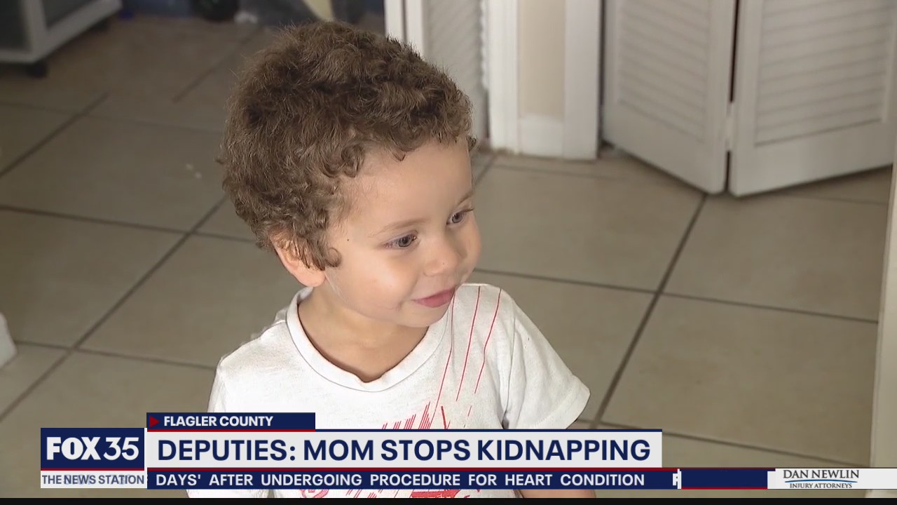 Deputies: Mom stops kidnapping of toddler son