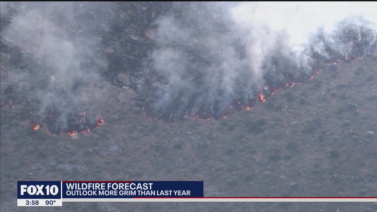 Arizona wildfire forecast more grim than last year